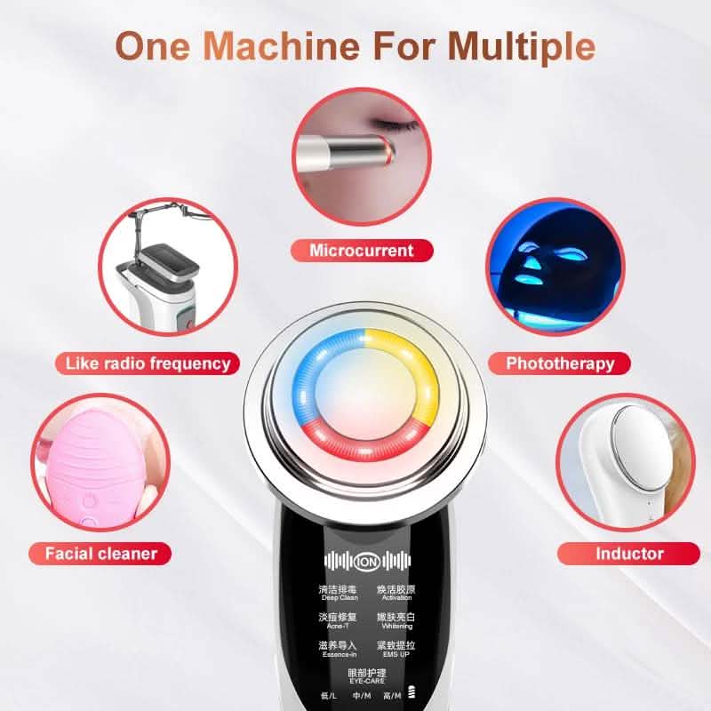 7-in-1 AmazeFan RF and EMS Radio Beauty Skin Care Tools DailySale
