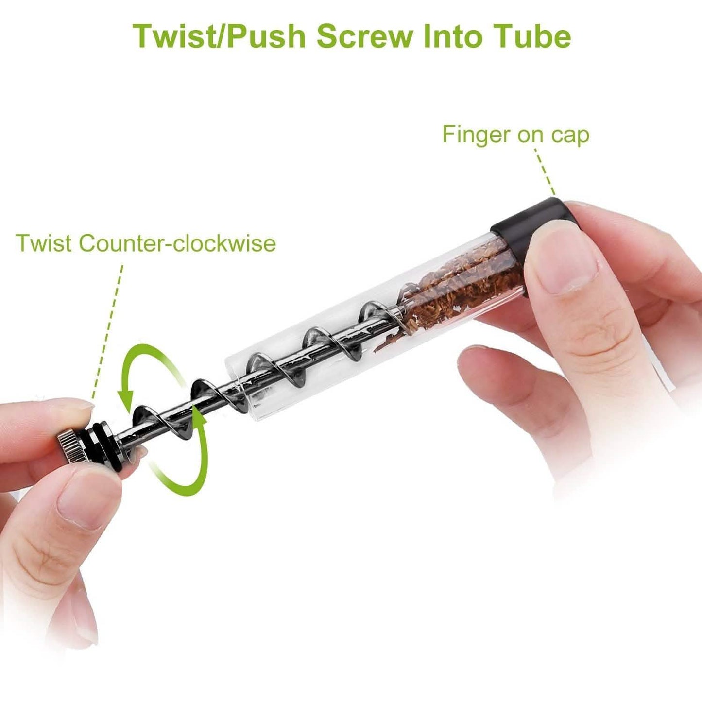 7-in-1 Grinder Blunt Kit with Smoking Metal Tip Cleaning Brush DailySale