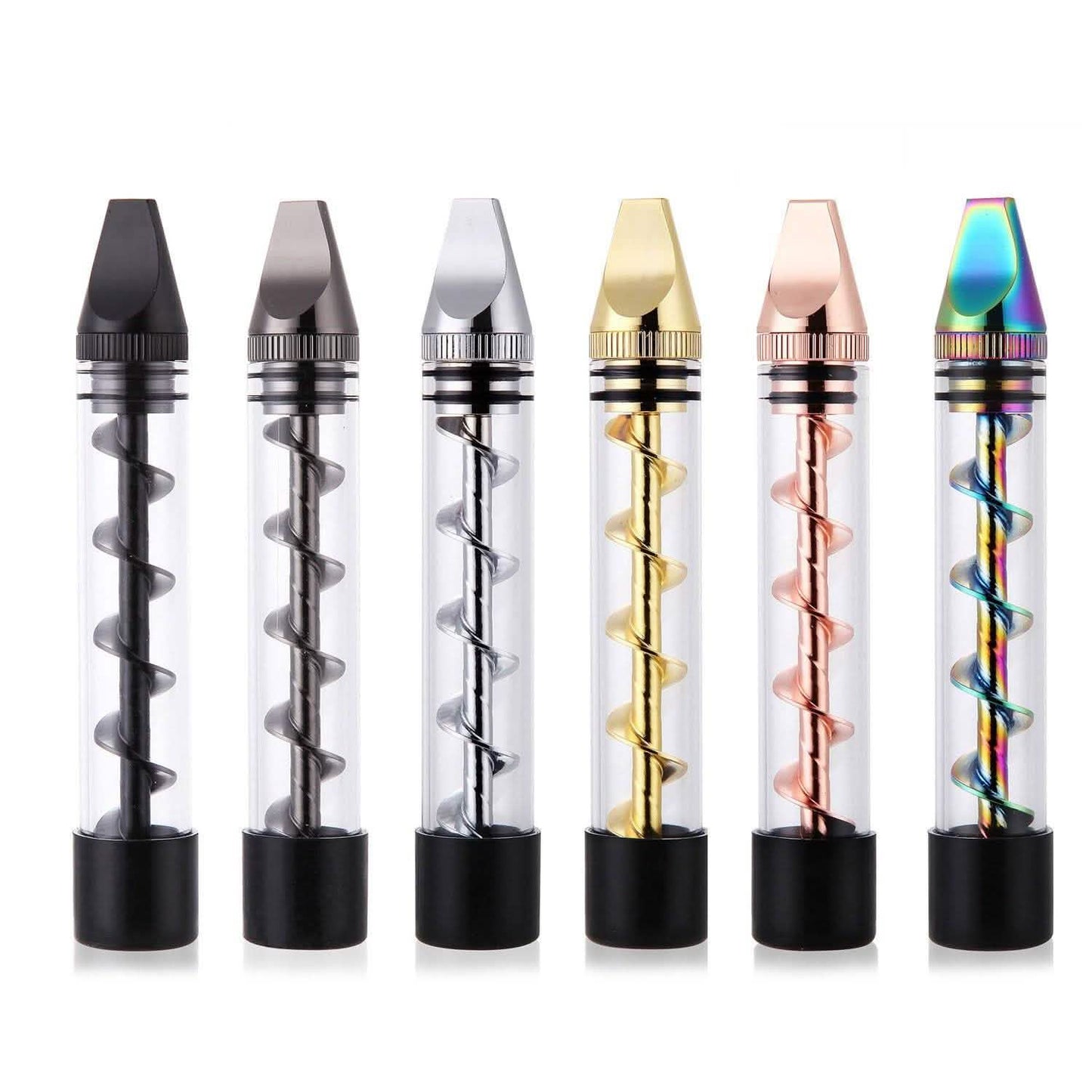 7-in-1 Grinder Blunt Kit with Smoking Metal Tip Cleaning Brush DailySale