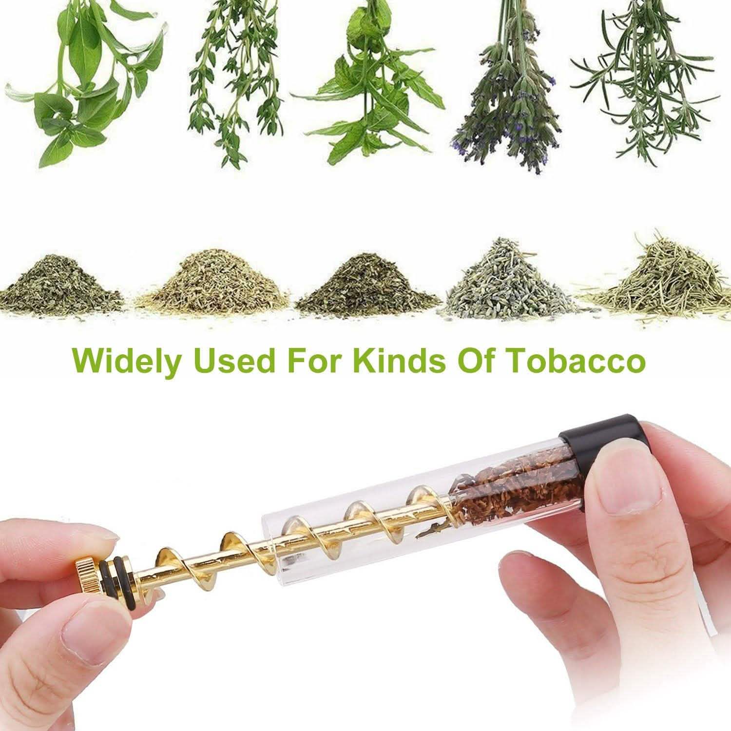 7-in-1 Grinder Blunt Kit with Smoking Metal Tip Cleaning Brush DailySale