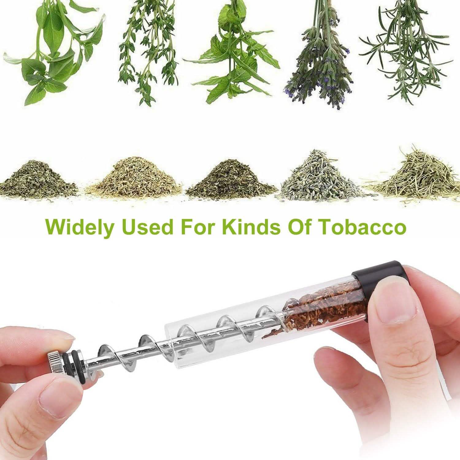 7-in-1 Grinder Blunt Kit with Smoking Metal Tip Cleaning Brush DailySale