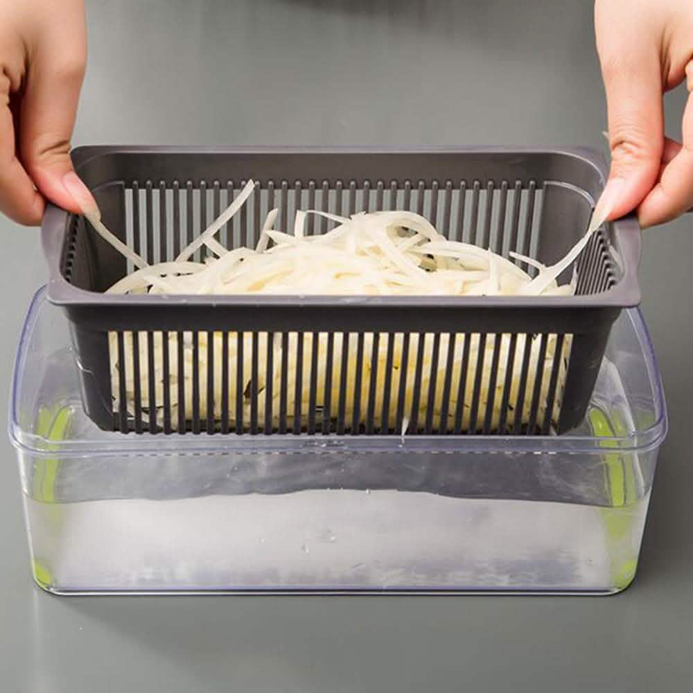 7-in-1 Vegetable Chopper with Container DailySale