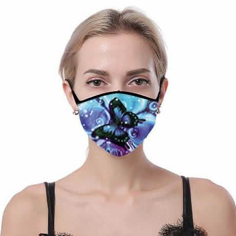7-Pack: Butterfly Designed Fabric Masks DailySale