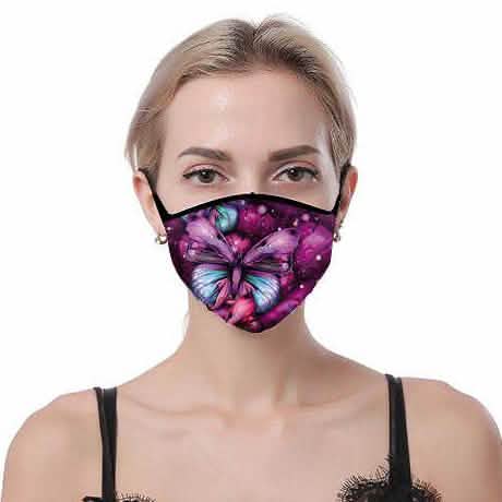7-Pack: Butterfly Designed Fabric Masks DailySale