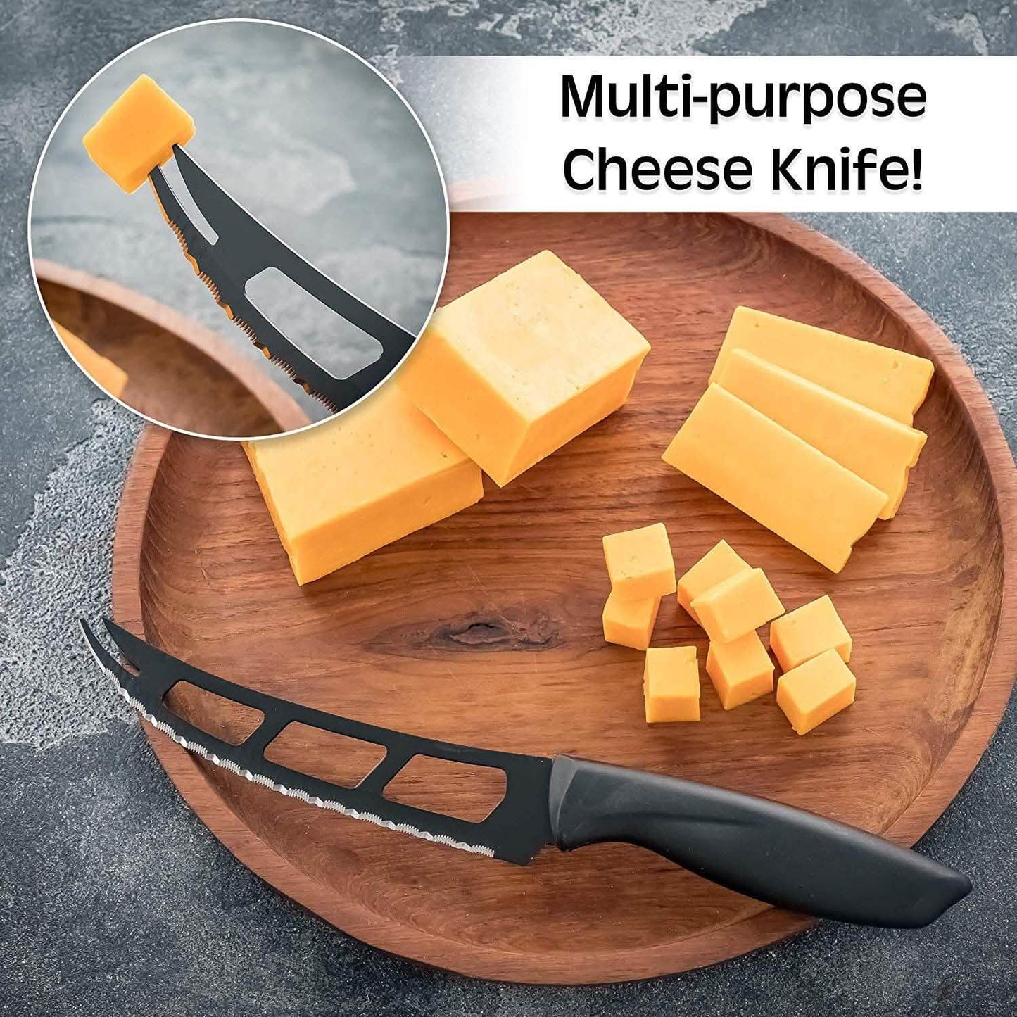 7-Piece Set: Chef Knife, Bread, Carving, Utility, Pairing, Cheese, Pizza DailySale