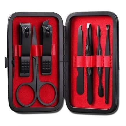 7-Piece: Stainless Steel Manicure Pedicure Kit DailySale