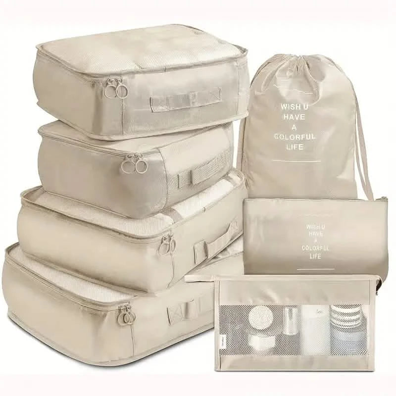 7-Pieces: Travel Luggage Packing Organizers Set DailySale