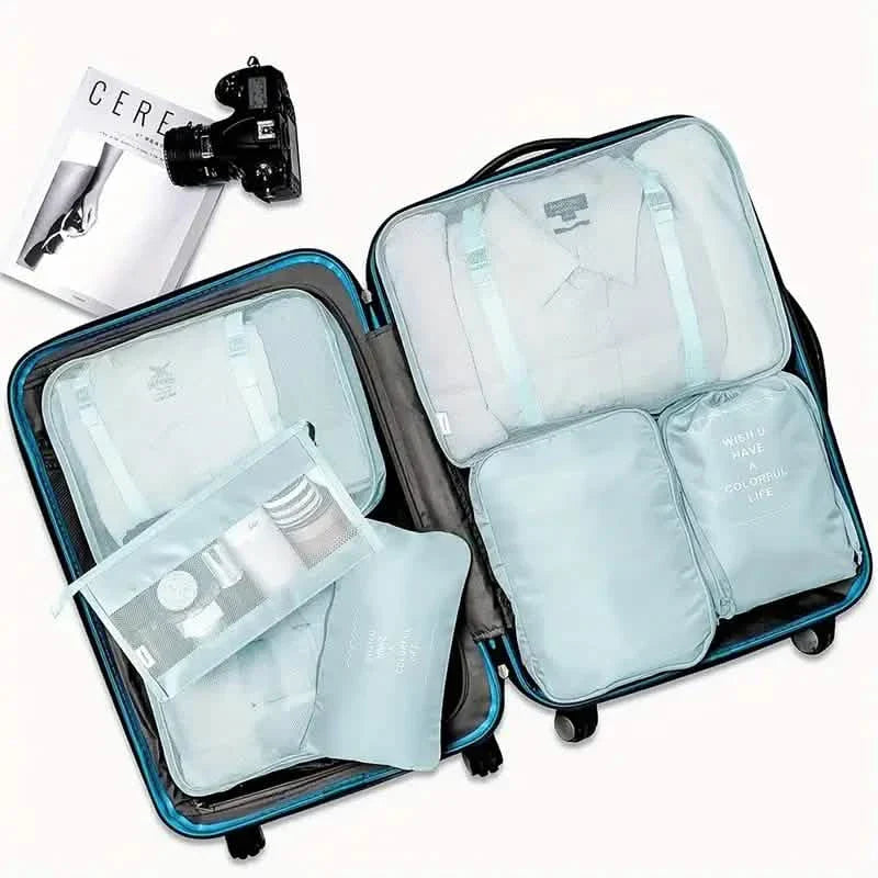7-Pieces: Travel Luggage Packing Organizers Set DailySale