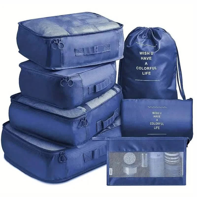 7-Pieces: Travel Luggage Packing Organizers Set DailySale