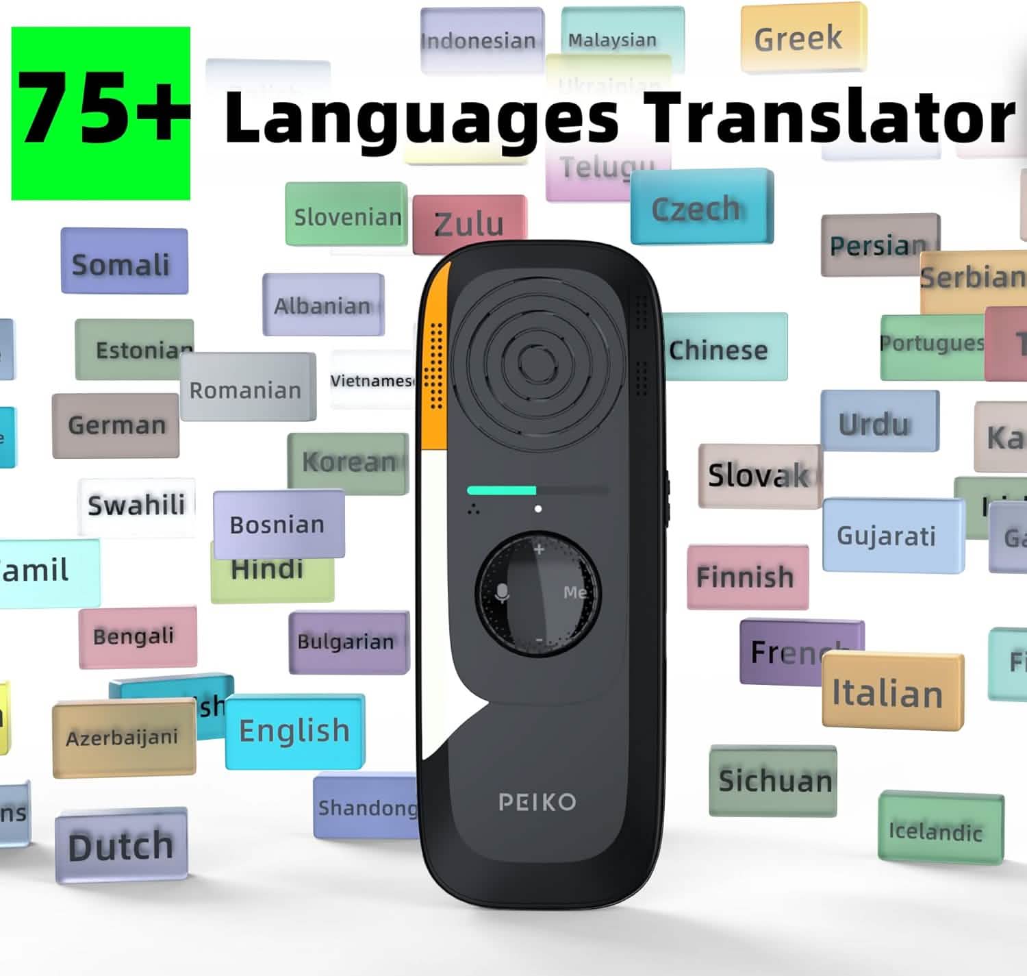 Portable Language Translator Device – 136 Languages DailySale