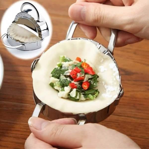 SYSAMA Eco-Friendly Stainless Steel Dumpling Pastry Tools - Assorted Sizes DailySale