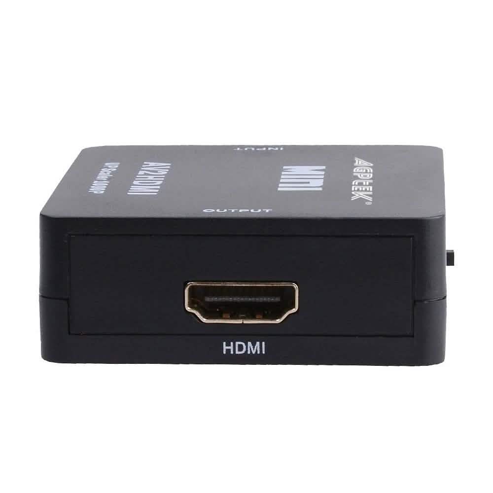 720p 1080p AGPtek Mini Composite AV CVBS 3RCA to HDMI Video Converter Adapter DailySale