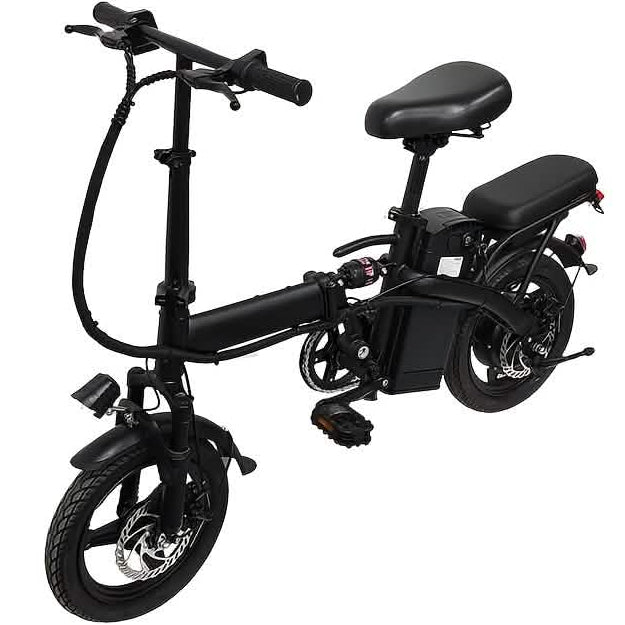 14" Folding Electric Bike 48V Lightweight E-Bike 330LB Load 19MPH 28-Mile Range DailySale