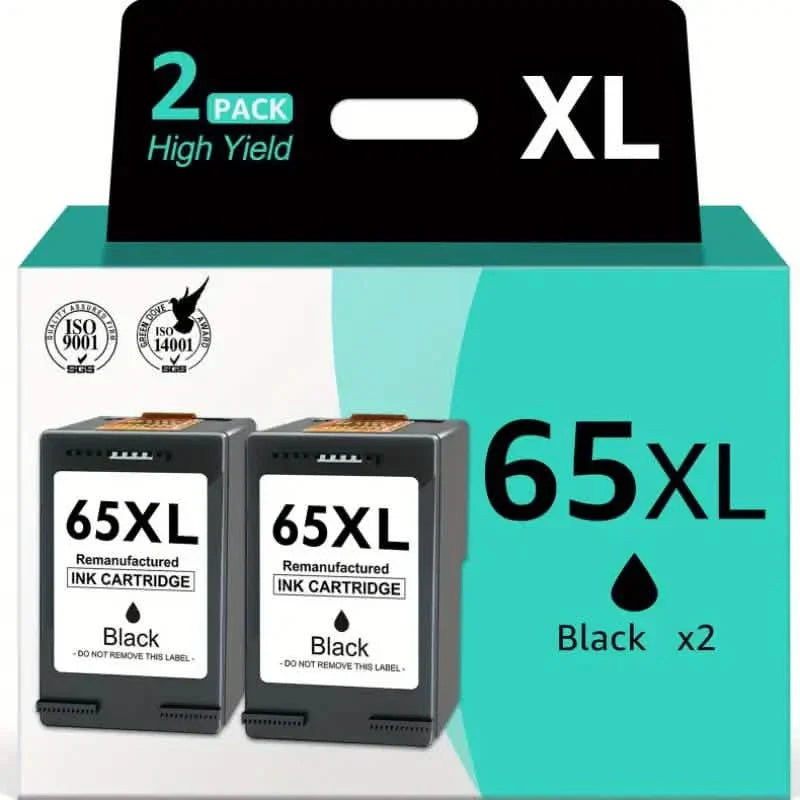 HP 65 / 65XL Black and Color Ink Cartridges DailySale