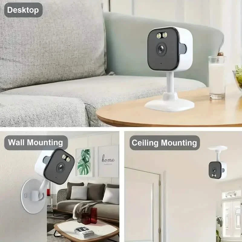 3MP Smart Home Security Camera – Night Vision, Two-Way Audio, Motion Detection, Alexa Compatible DailySale