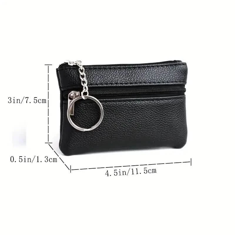 Mini Coin Wallet Purse with Keychain DailySale