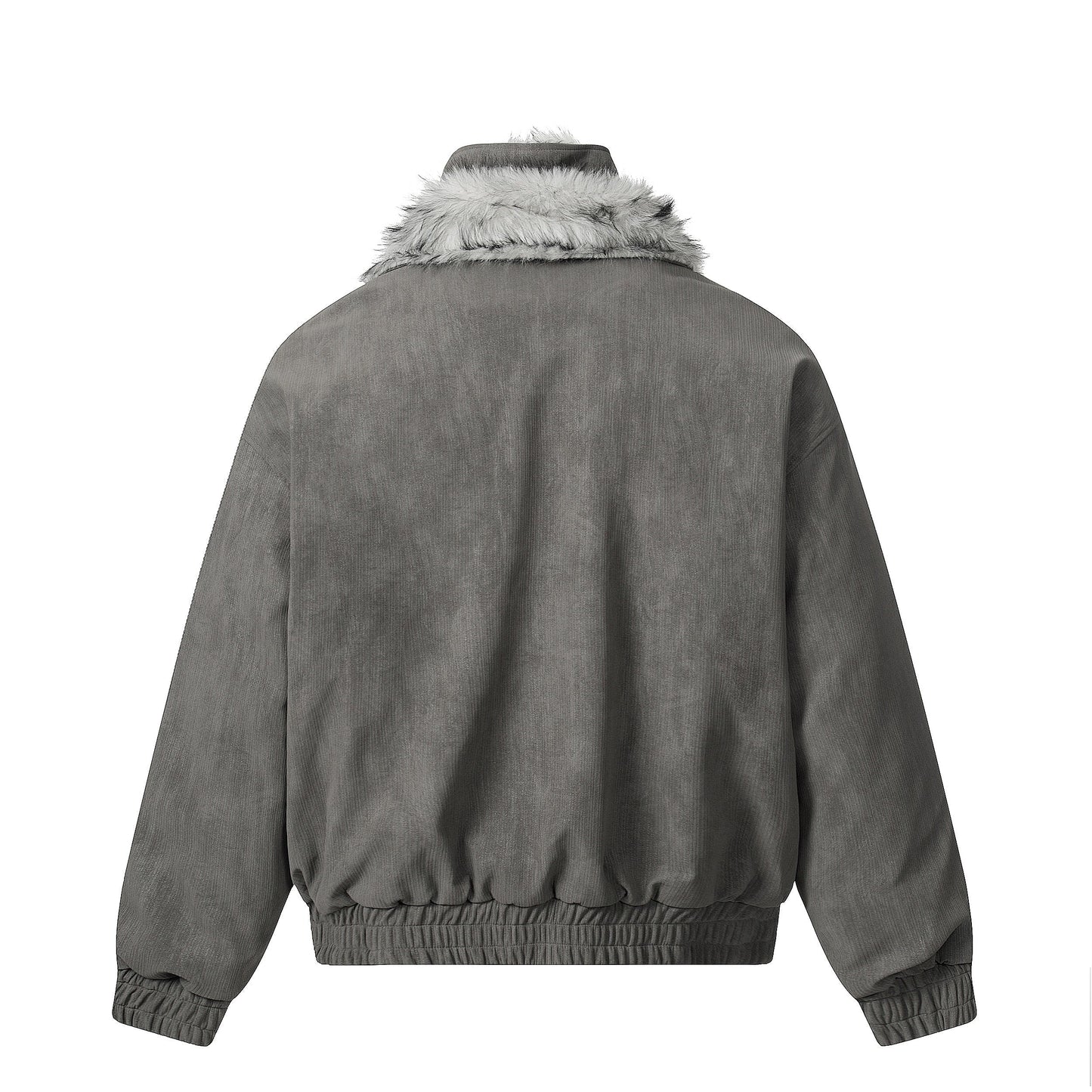 Patchwork Faux Fur Stand Jacket - Premium Winter Streetwear | LuxuryUrbanwearPatchwork Fur | Winter Stand Jacket - Luxuryurbanwear