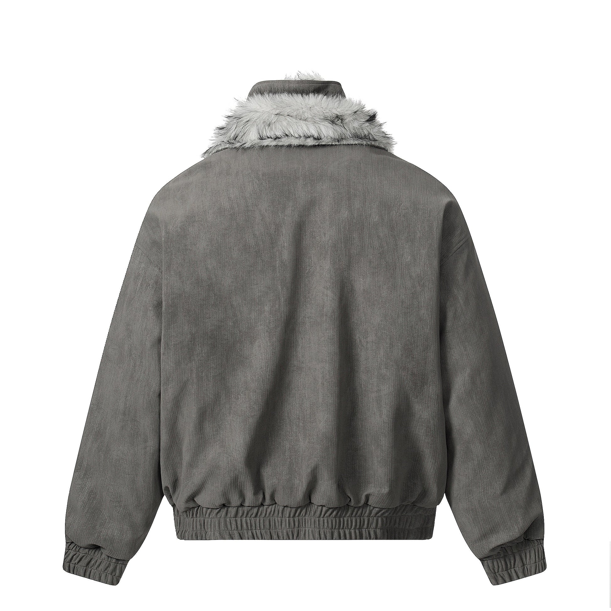 Patchwork Faux Fur Stand Jacket - Premium Winter Streetwear | LuxuryUrbanwearPatchwork Fur | Winter Stand Jacket - Luxuryurbanwear