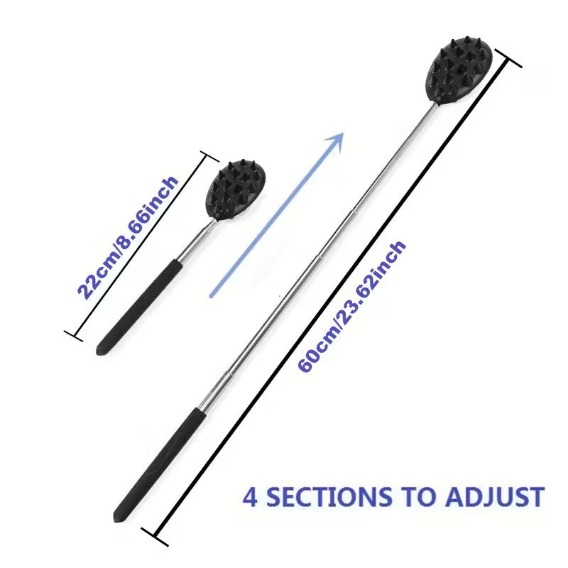 Retractable Cactus Back Scratcher – Long Handle, Durable PVC DailySale