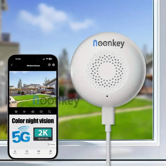 2K Wireless Indoor Camera – 5GHz & 2.4GHz WiFi ChroMax AI Color Night Vision 24/7 Recording DailySale