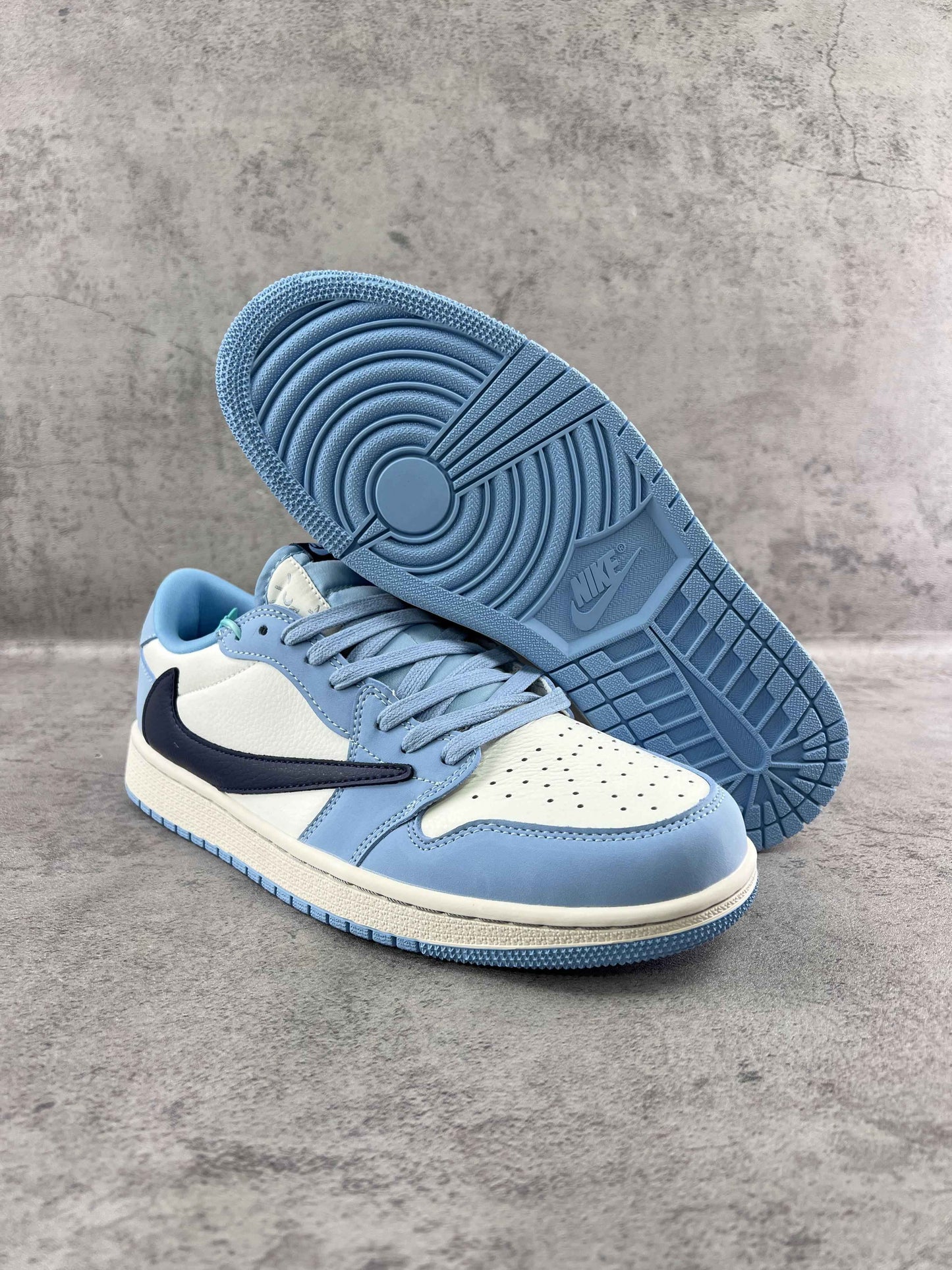 Custom Travis Scott x Air Jordan 1 DM7688 400 SneakerNational