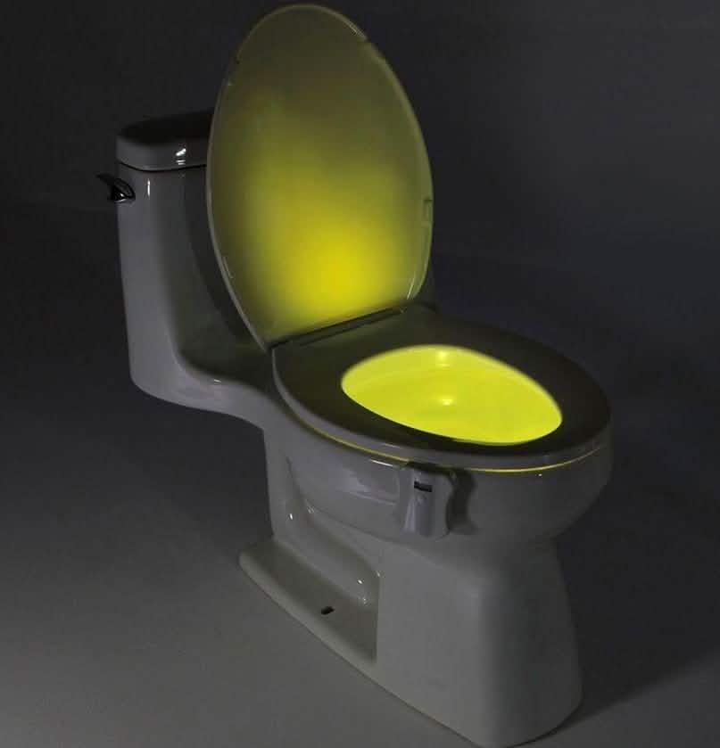 8-Color LED Sensor Motion-Activated Bathroom Toilet Light DailySale
