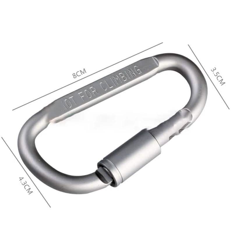 8-Pack: Aluminum Outdoor Carabiner DailySale