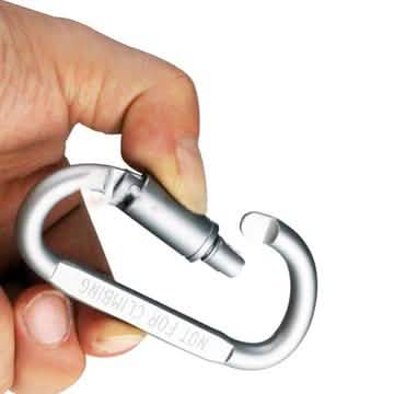 8-Pack: Aluminum Outdoor Carabiner DailySale
