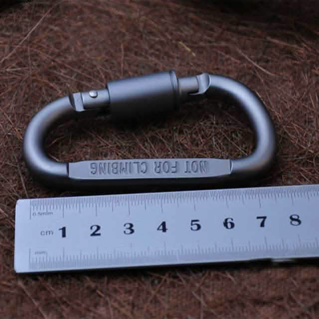 8-Pack: Aluminum Outdoor Carabiner DailySale