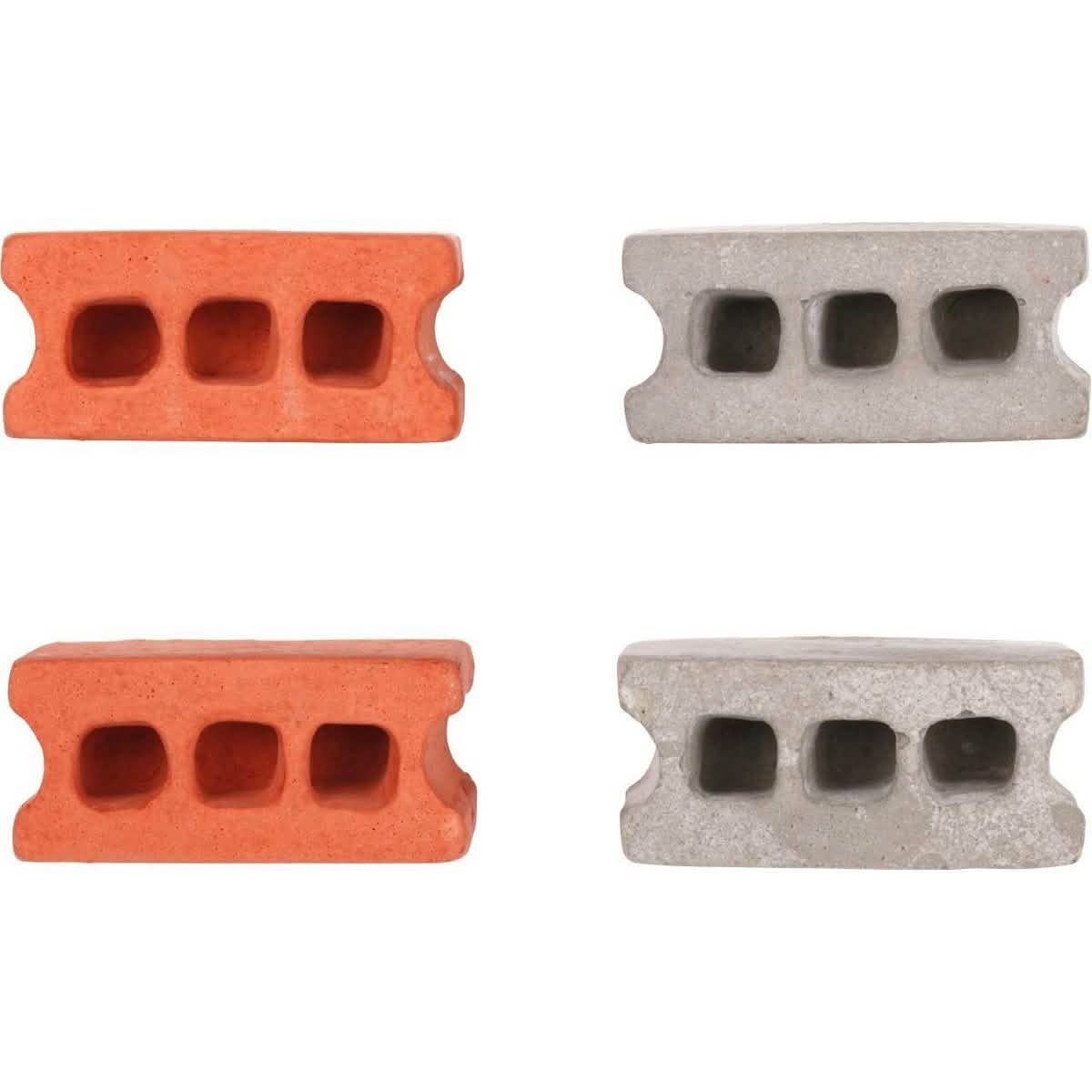 8-Pack: Multicolored Kikkerland Cinder Block Magnets DailySale