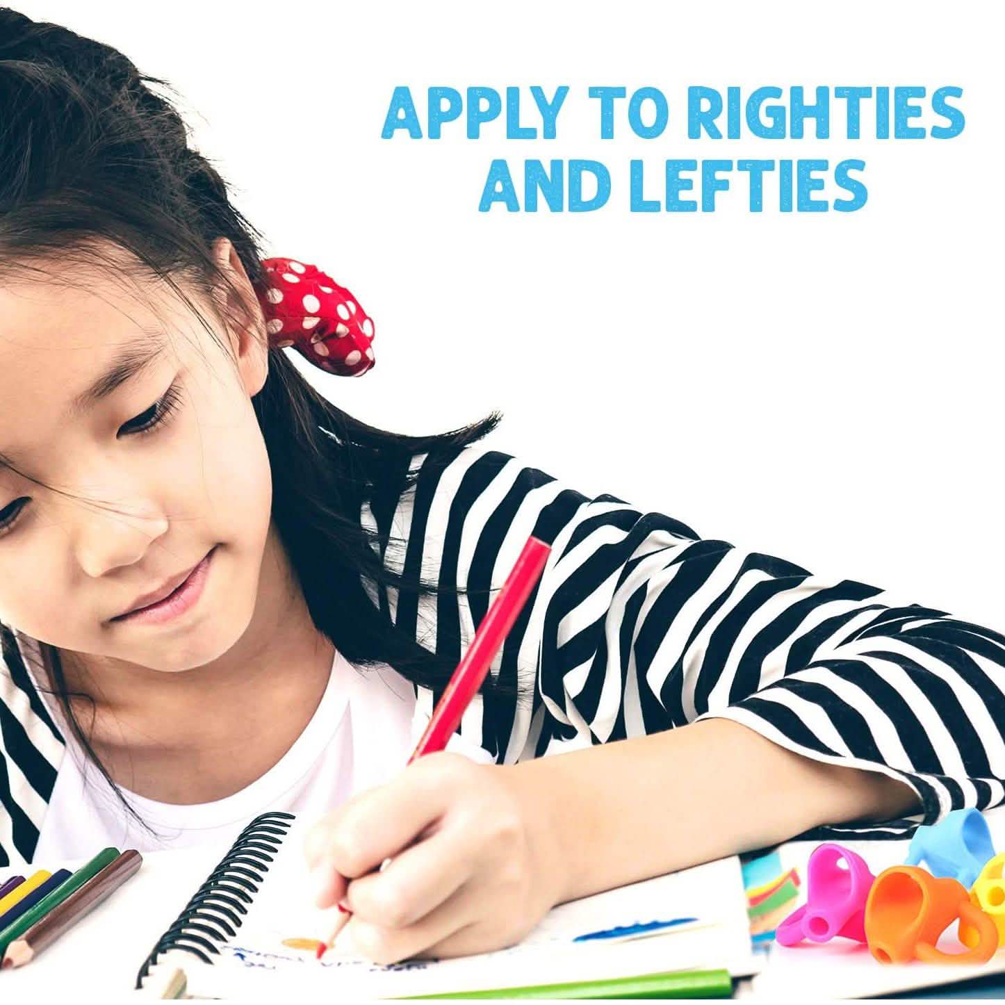 8-Pack: Pencil Grips Handwriting Trainers for Kids DailySale