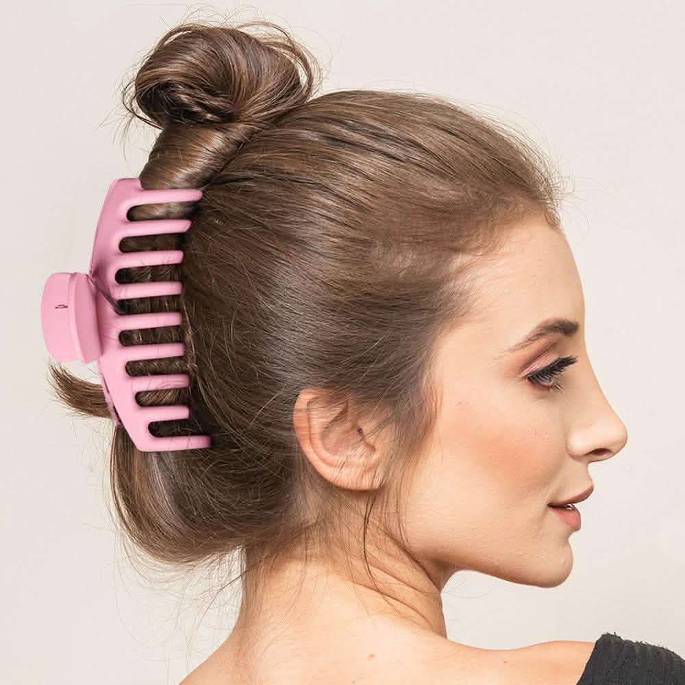 8-Pack: Women's Acrylic Large Claw Matt Hair Clips DailySale