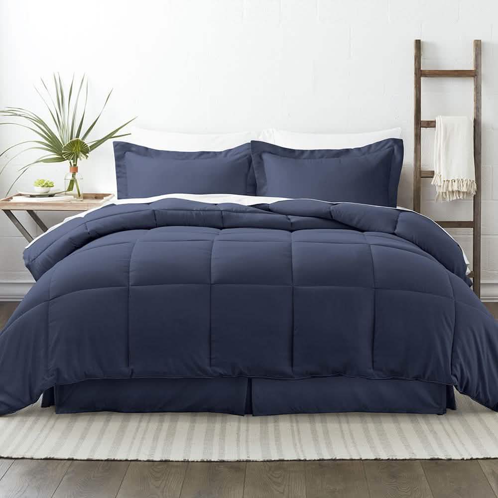 8-Piece: Bed in a Box Hypoallergenic Double Brushed Deep Pocket Set DailySale
