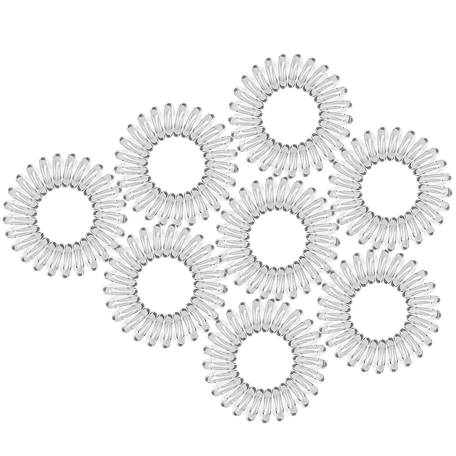 8-Piece: Coil Hair Ties DailySale
