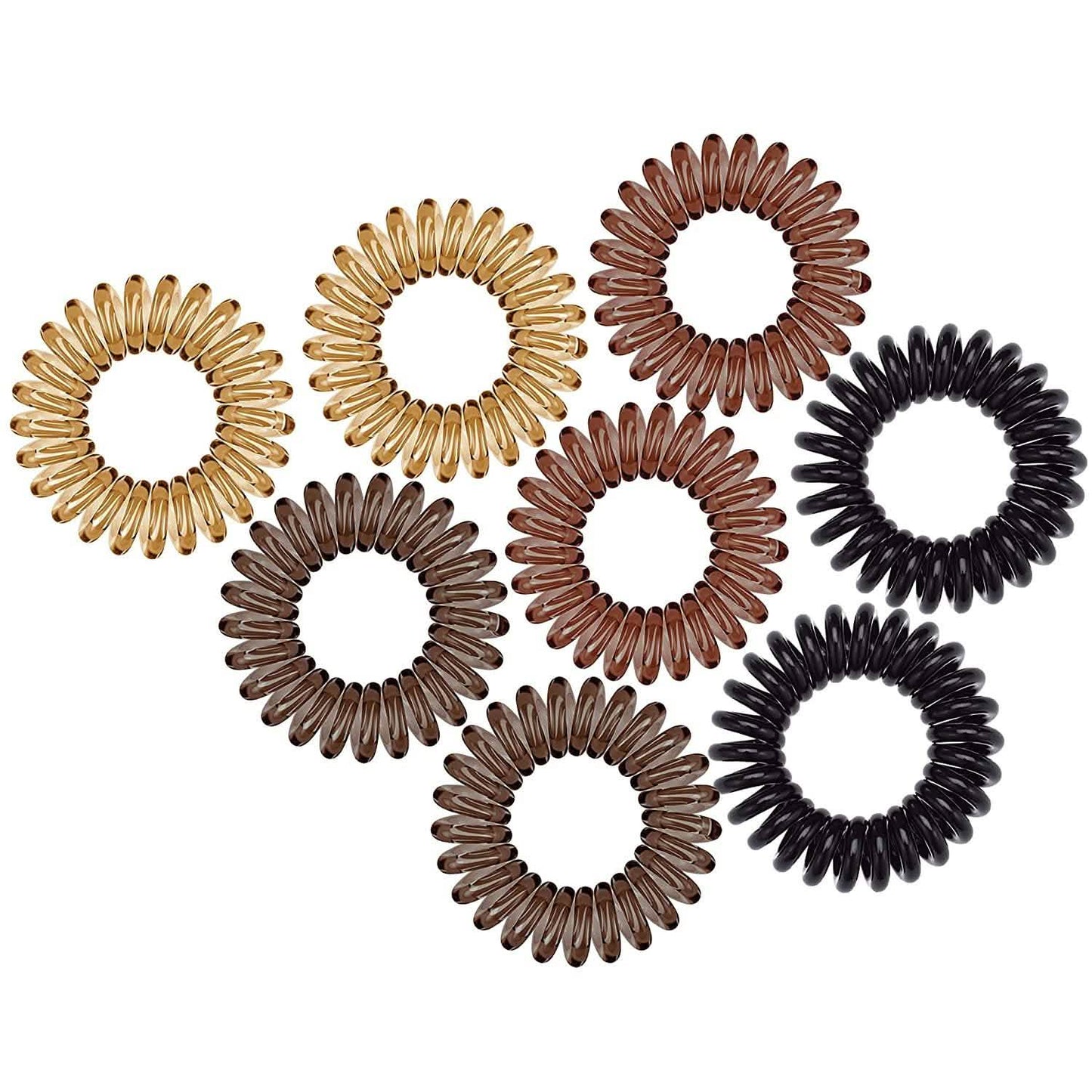 8-Piece: Coil Hair Ties DailySale