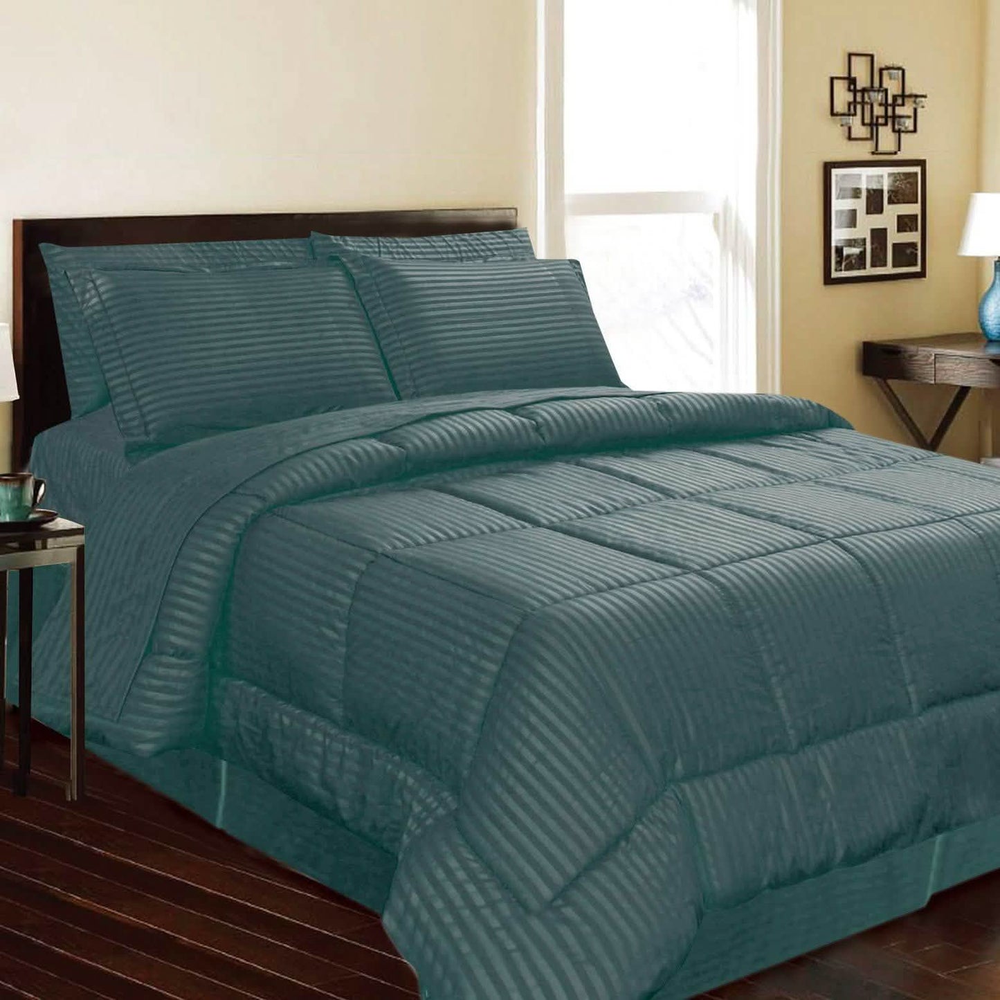 8-Piece: Embossed Bed Set DailySale