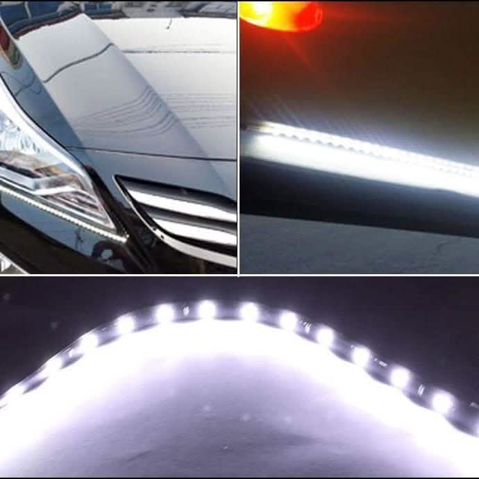 8-Piece: Flexible Waterproof LED Strip Light for Car DailySale
