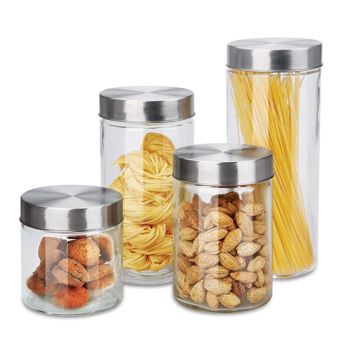 8-Piece: Glass Canister Set DailySale