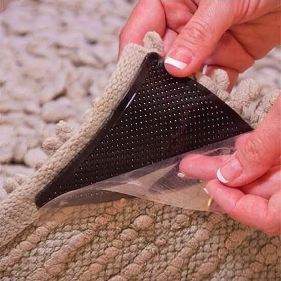 8 Piece: Non-Slip Silicone Mat Grippers DailySale