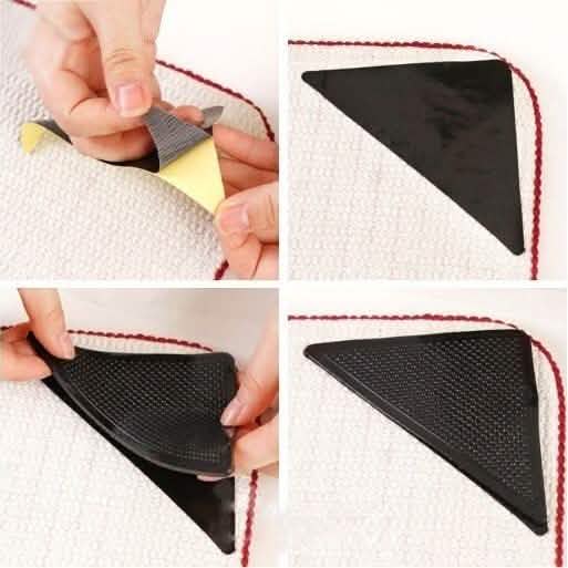 8 Piece: Non-Slip Silicone Mat Grippers DailySale