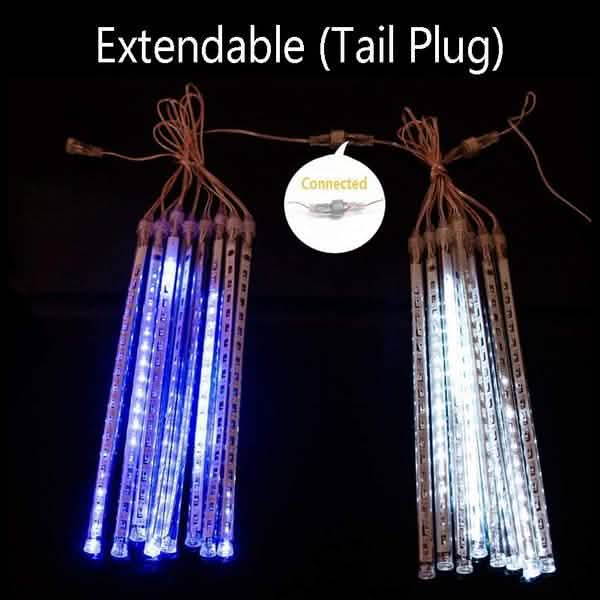 8-Pieces: Waterproof LED Meteor Shower Rain Lights DailySale