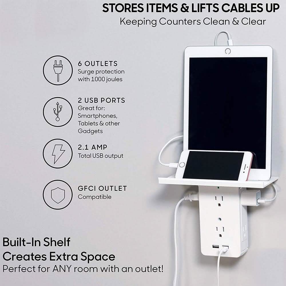 8-Port Multi-Function US Standard Socket DailySale