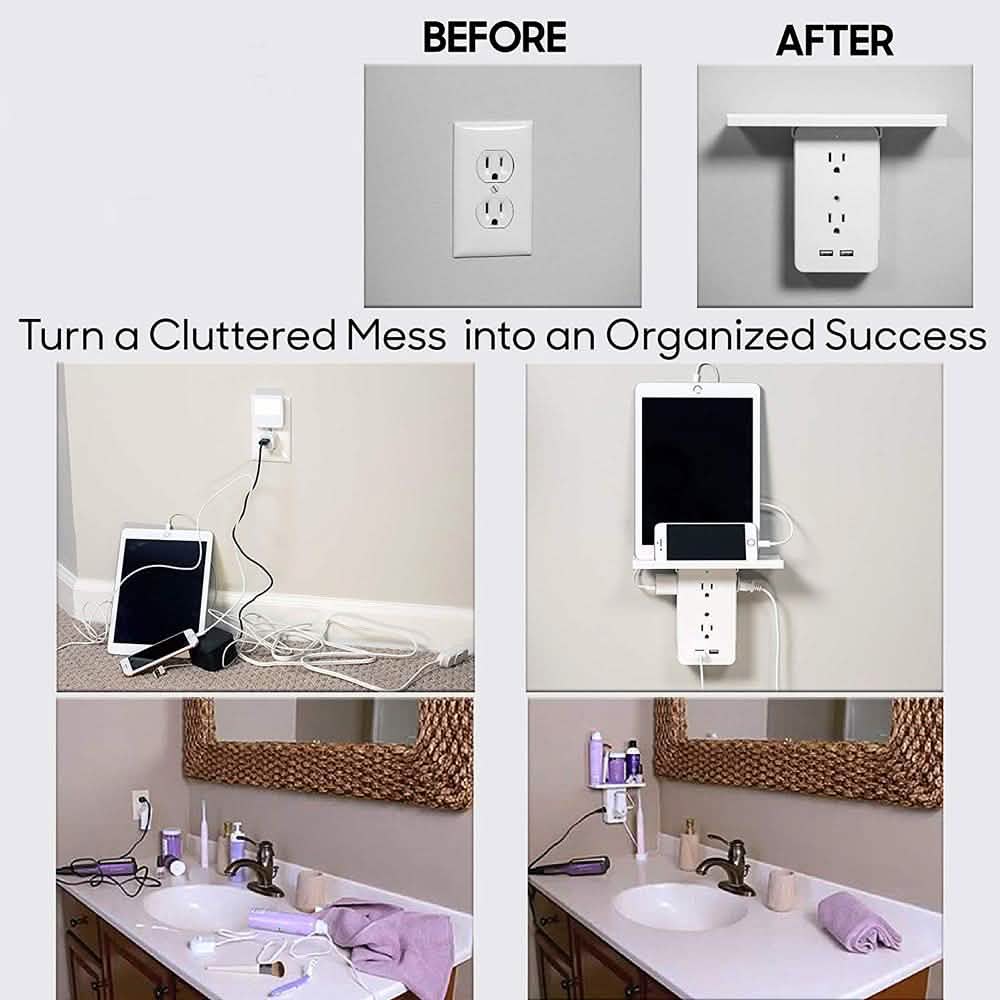 8-Port Multi-Function US Standard Socket DailySale