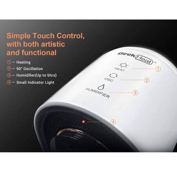 800W Space Heater with Humidifier DailySale