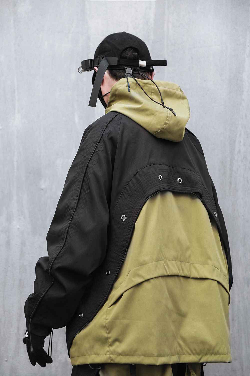 HiJ14 Black Industrial Climber Jacket