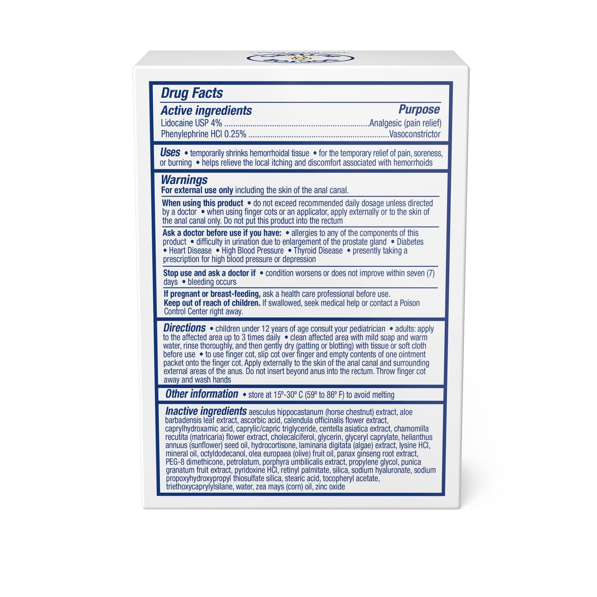 Doctor Butler's Hemorrhoid & Fissure Ointment - Hemorrhoid Cream with Lidocaine and Phenylephrine HCl for Fast-Acting Relief of Pain, Swelling, Discomfort, and Itching (1 oz) Fashionbuy