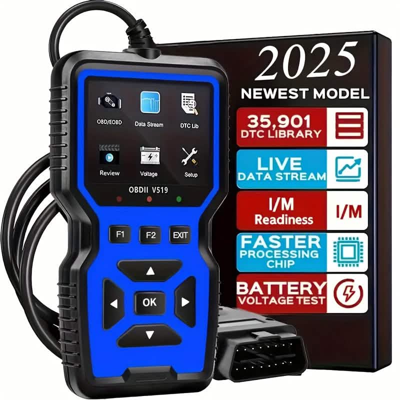 OBD2 Engine Diagnostic Tool – Universal Code Reader (Blue) DailySale
