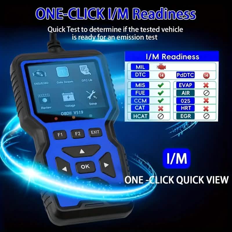 OBD2 Engine Diagnostic Tool – Universal Code Reader (Blue) DailySale