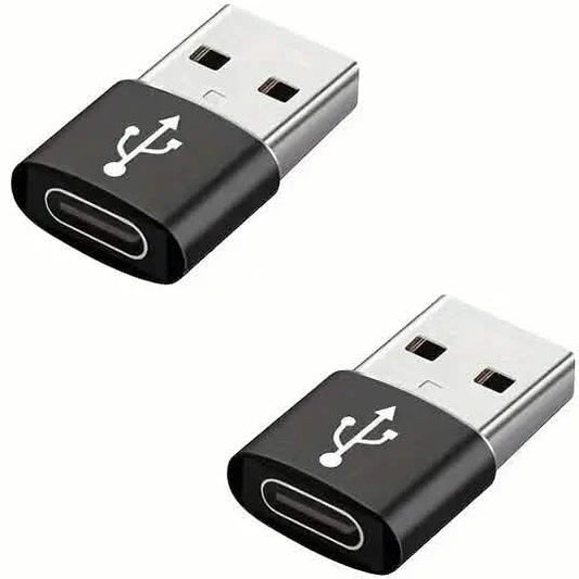 2-Pack: Mini USB to Type-C Adapters – File Transfer for Android Phones DailySale