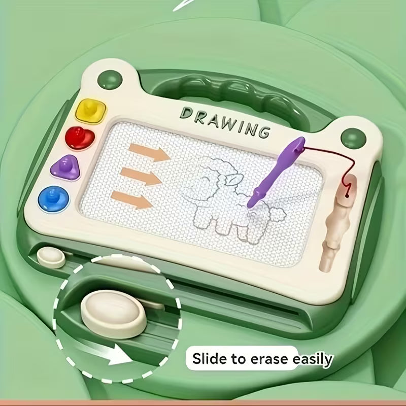 Magnetic 3-in-1 Drawing Board Toy, Draw, Write, Erase & Repeat DailySale